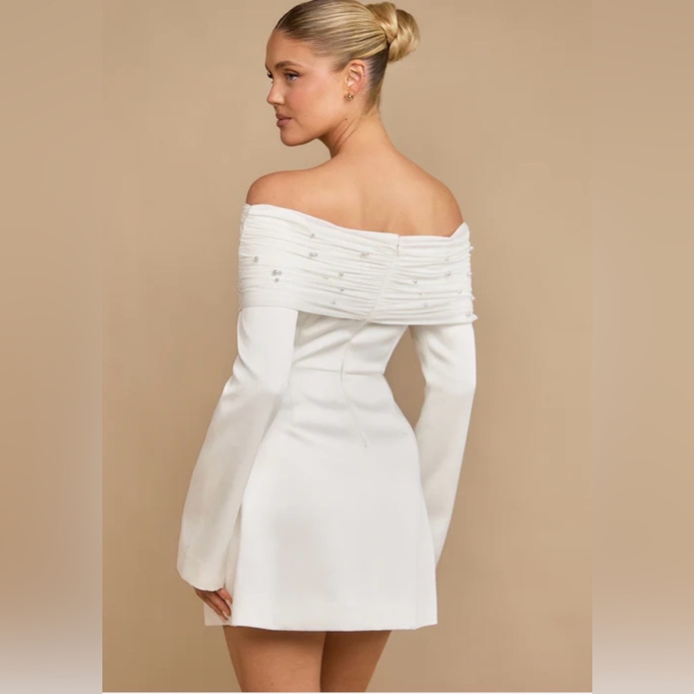 Six Stories Bridal Mini Dress